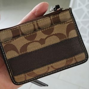 Mini Coach Wallet Coin Purse - Gem